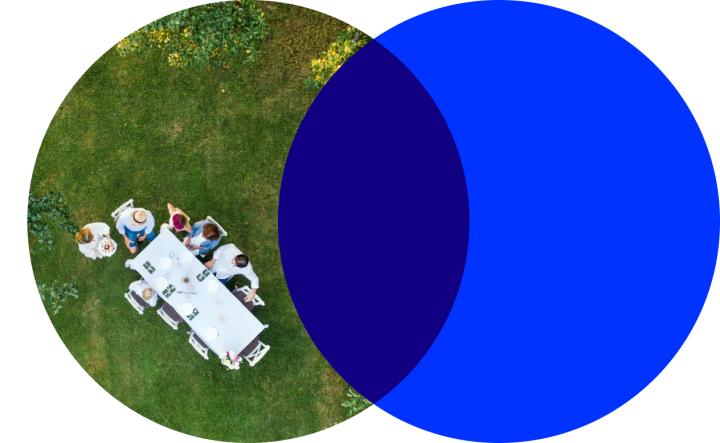 People sitting at a table